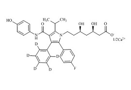 4-羟基阿托伐他汀-d5 钙盐