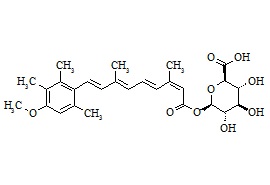 13-顺式-阿维A酸 O-β-D-葡萄糖醛酸苷
