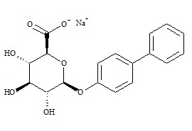 4-羟基联苯葡萄糖醛酸苷钠盐