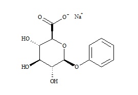苯基 O-葡萄糖醛酸苷钠盐