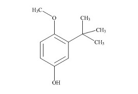 2-叔丁基-4-羟基苯甲醚