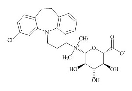 氯丙咪嗪 N-葡萄糖醛酸苷