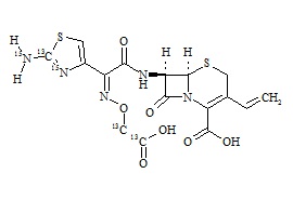 头孢克肟-13C3,15N2