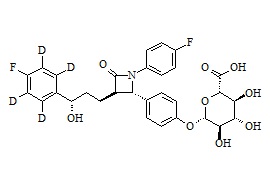 依折麦布-d4 苯氧基葡萄糖醛酸苷