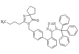 厄贝沙坦 N-三苯甲基杂质