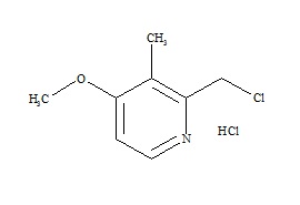 2-氯甲基-4-甲氧基-3-甲基吡啶 盐酸盐 （艾普拉唑杂质）