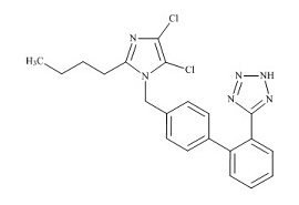5-去羟甲基-5-氯氯沙坦