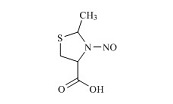 N-亚硝基-2-甲基噻唑烷-4-羧酸