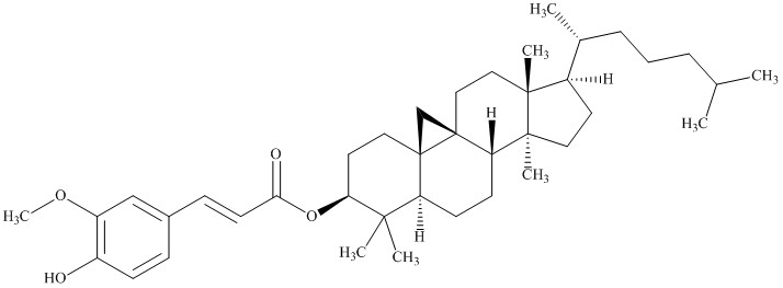 环木菠萝烯醇反式阿魏酸酯