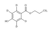 4-羟基苯甲酸丙酯-d4