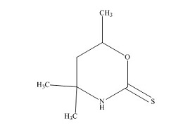 4-二甲基-6-甲基-四氢-1,3-恶嗪-2-硫酮