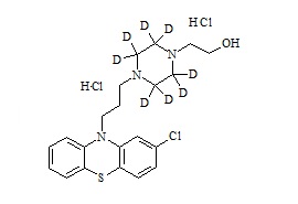 奋乃静-d8 盐酸盐