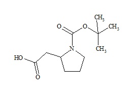 1-Boc-2-吡咯烷乙酸