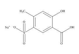 2-羟基-4-甲基-5-磺基苯甲酸 钠盐