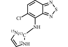 脱氢替扎尼定-13C,15N2
