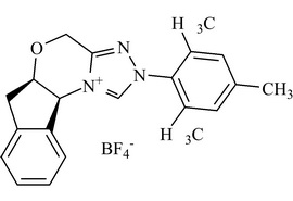 (5aR,10bS)-5a,10b-二氢-2-(2,4,6-三氟苯基)-4H,6H-茚并[2,1-b][1,2,4]三唑并[4,3-d][1,4]恶嗪四氟硼酸盐