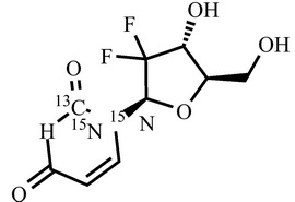 2',2'-二氟-2'-脱氧尿苷-13C,15N2