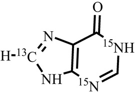 黄嘌呤-13C,15N2