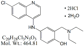 盐酸阿莫地喹 二水合物