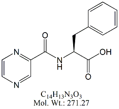 N-吡嗪羰基-L-苯丙氨酸（硼替佐米酸杂质）