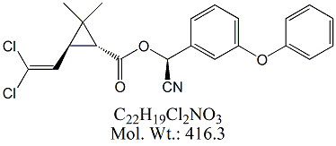(1R,2S,1'S)-氯氰菊酯