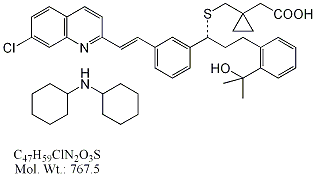 孟鲁司特二环己胺