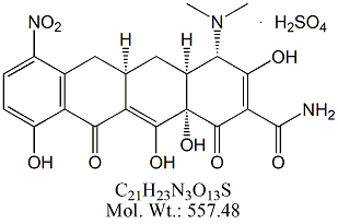7-硝基山环素 硫酸盐