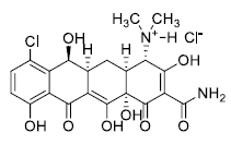 盐酸地美环素