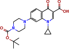 7-(4-(叔丁氧羰基)哌嗪-1-基)-1-环丙基-4-氧代-1,4-二氢喹啉-3-羧酸