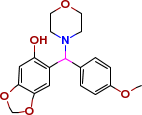 6-((4-Methoxyphenyl)(morpholino)methyl)benzo[d][1,3]dioxol-5-ol