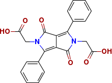 2-[5-(羧甲基)-3,6-二氧代-1,4-二苯基吡咯并[3,4-c]吡咯-2-基]乙酸