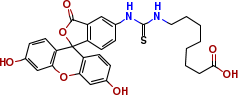 8-(3-(3',6'-二羟基-3-氧代-3H-螺旋[异苯并呋喃-1,9'-呫吨]-5-基)硫脲基)辛酸