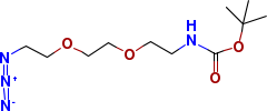 (2-(2-(2-叠氮基乙氧基)乙氧基)乙基)氨基甲酸叔丁酯