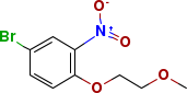 4-溴-1-(2-甲氧基乙氧基)-2-硝基苯