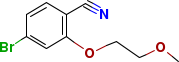 4-溴-2-(2-甲氧基乙氧基)苯甲腈