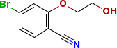 4-溴-2-(2-羟基乙氧基)苯甲腈