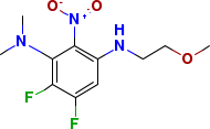 4,5-二氟-N1-(2-甲氧基乙基)-N3,N3-二甲基-2-硝基苯-1,3-二胺