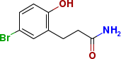 3-(5-溴-2-羟基苯基)丙酰胺