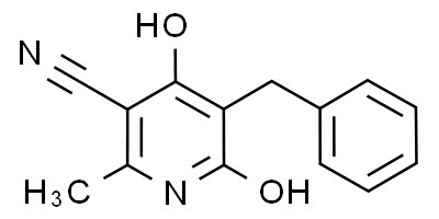 5-苄基-3-氰基-4,6-二羟基-2-甲基吡啶