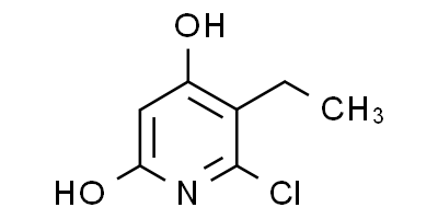 2-氯-3-乙基-4,6-二羟基吡啶