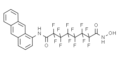 2,2,3,3,4,4,5,5,6,6,7,7-十二氟辛二酸 蒽-1-基酰胺羟基酰胺
