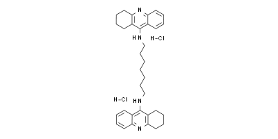 9-氨基-1,2,3,4-四氢吖啶 双 1,7-庚烯 二盐酸盐