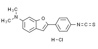 N-(4-(6-二甲氨基-2-苯并呋喃基)苯基异硫氰酸酯盐酸盐