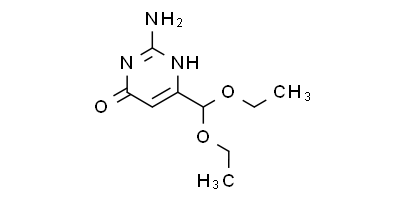 2-氨基-6-(二乙氧基甲基)-4(1H)-嘧啶酮