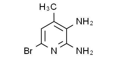 6-溴-2,3-二氨基-4-甲基吡啶