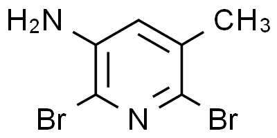 3-氨基-2,6-二溴-5-甲基吡啶